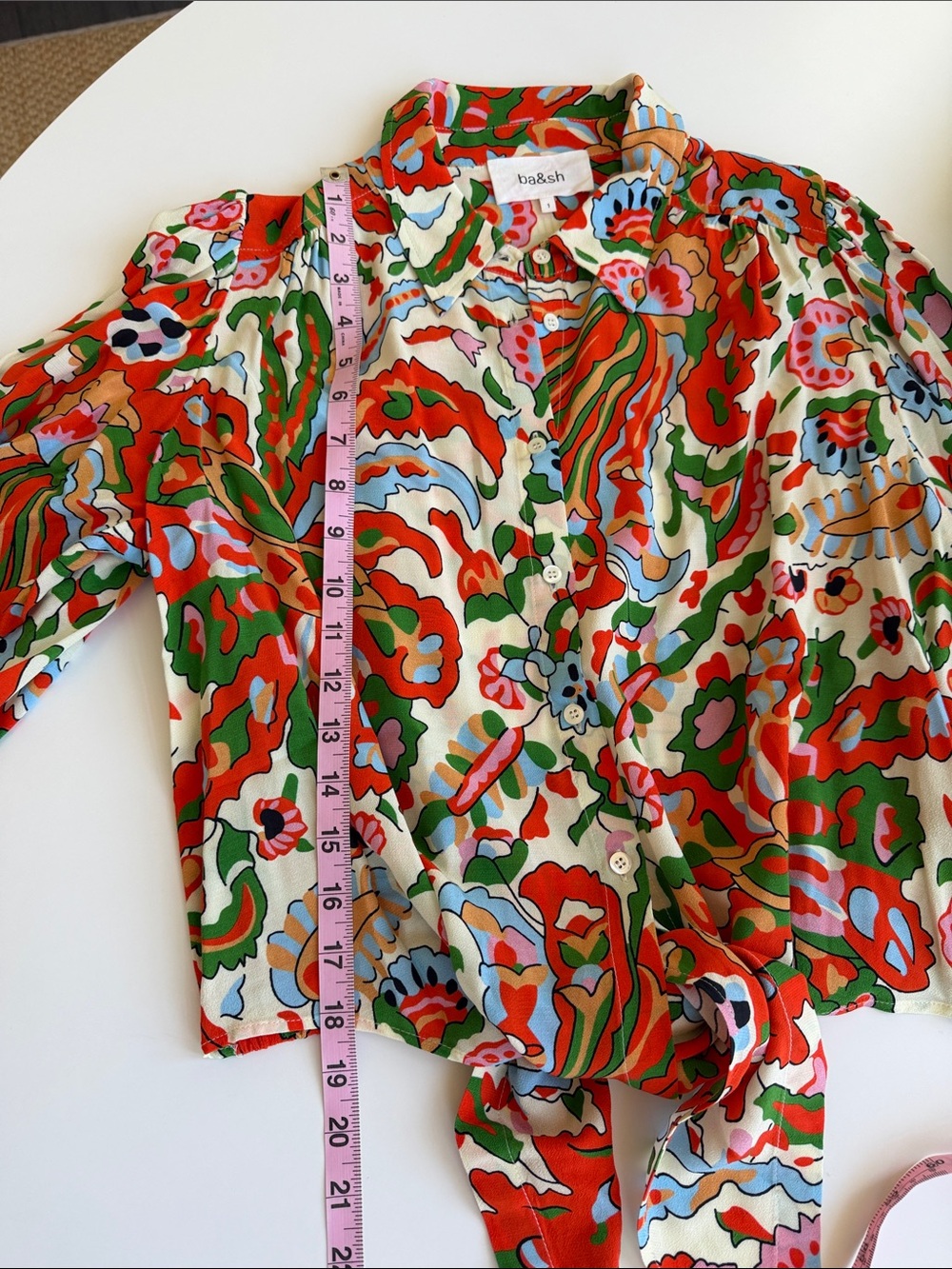 BA&SH Martha Shirt, size 1 Small - Picture 4 of 7